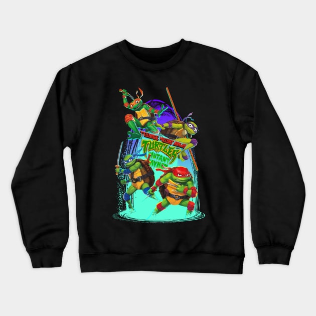 Ninja Turtles Crewneck Sweatshirt by MF Creator